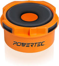 POWERTEC 70354 Dust Port Adapter for 1-3/4" ~ 2-1/2" Port to 4 Inch Dust Collection Hose, Quick Connect Hose Reducer Fittings for Table Saw, Planer, Jointer and Various Power Tools (Patent pending)