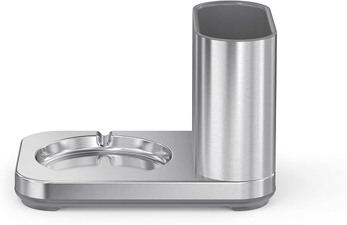 14 oz. Liquid Sensor Pump with Caddy, high-Grade Brushed Stainless Steel