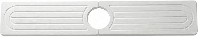 Faucet Mat for Kitchen Sink,Diatomite Fast Drying Stone Sink Tray,Faucet Splash Guard for Bathroom Counter [15.8"x4"],Super Absorbent, Prevents Moisture Buildup
