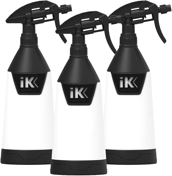 Goizper Group iK Sprayers Goizper Multi TR 1 Trigger Sprayer Acid and Chemical Resistant, Commercial Grade, Adjustable Nozzle, Perfect for Automotive Detailing and Cleaning (3)