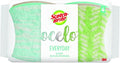 Scotch-Brite ocelo Non-Scratch Scrub Sponges, Assorted Designs, Scratch-Free for Nonstick Cookware & Dishes, Kitchen & Bathroom Use, Reusable Multi-Surface Cleaning Sponges (4 Count (Pack of 1))