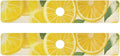 Yellow Dandelions and Summer Lemon Kitchen Sink Splash Guard Sink Faucet Mat Faucet Handle Drip Catcher Drain Mats for Kitchen Bathroom Countertop Absorbent Dish Drying Pad 2Pack 30x5.4IN