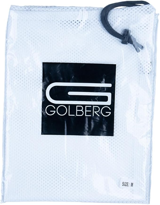 Golberg Mesh Bag - 18 x 24 Inches – Use for Laundry, Beach Days, & Even Camping (White)