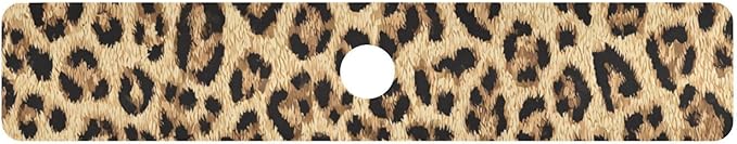 Kitchen Sink Splash Guard 1 PC 30 Inch Sink Faucet Mat Splash Guard for Bathroom Countertop Water Absorbent Foldable Cuttable Soft Washable Classical Leopard Print
