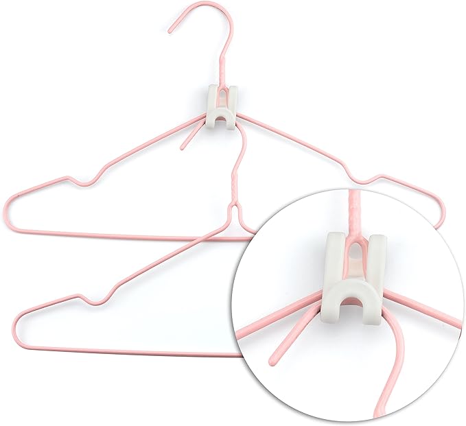 60 Pack S Shape Clothes Hanger Connector Hooks Extender Clips Mini Space Saver Clothes Hanger Extender Connector Space Saving Cascading Organizer Connection Hook White