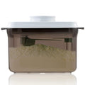 Formula Container for Home - 1000ml Airtight Milk Powder Storage Container for Travel, Formula Dispenser with Scraper, 11OZ, 0.66LB, 300g, Brown