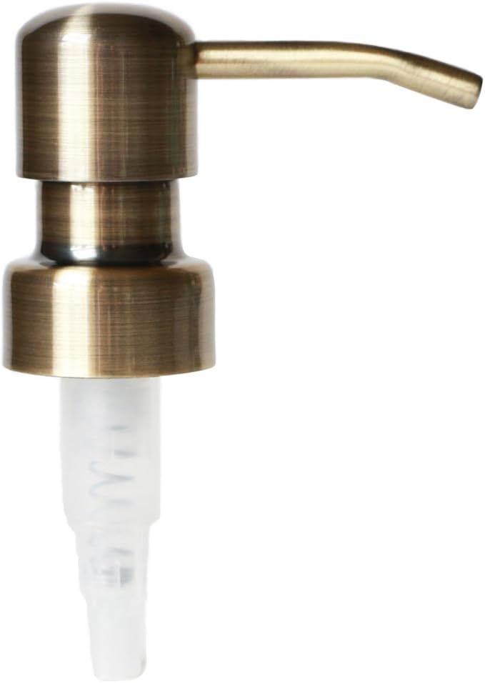 Brass Soap and Lotion Replacement Pump - Bird Head - One Pack