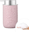 12OZ/350ML Ceramic Foaming Soap Dispenser Empty Hand Soap Dispenser Refillable Lotion Containers with Pump
