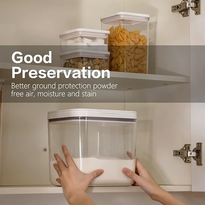 LivLab Flour Storage Container - 2.8L Keep Your Flour Fresh and Conveniently Accessible
