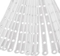 30 Pack Hanger Display Strip Extender Room-Saving 18'' 13 Holes Coordinate Stand Connector Hanger Holder Organizer for Clothes Outfits Closet Retail Stores Suits Coats Pant