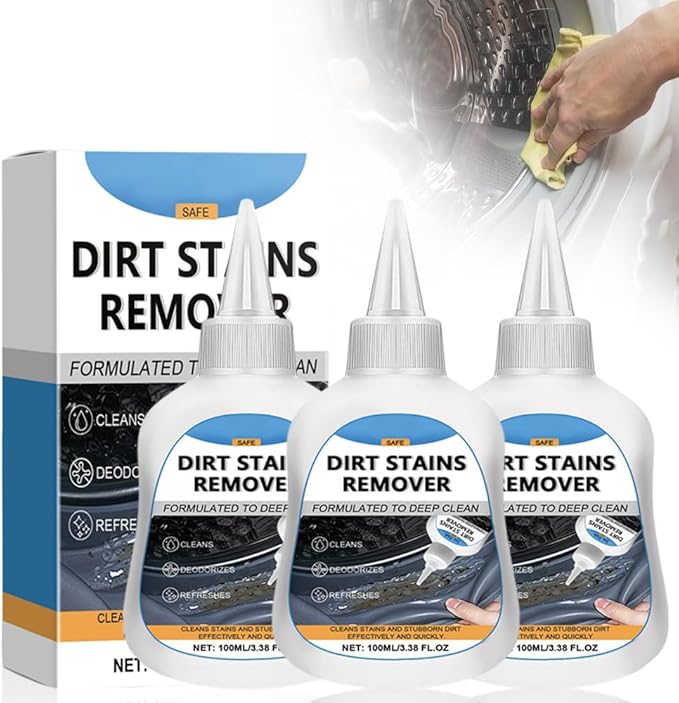 HOME STAIN CLEANER GEL, 2025 New Cleaning Gel, Multi-Surface Deep Cleaning Household Cleaner for Kitchen and Bathroom, Stubborn Stain Remover for Home Use (3)