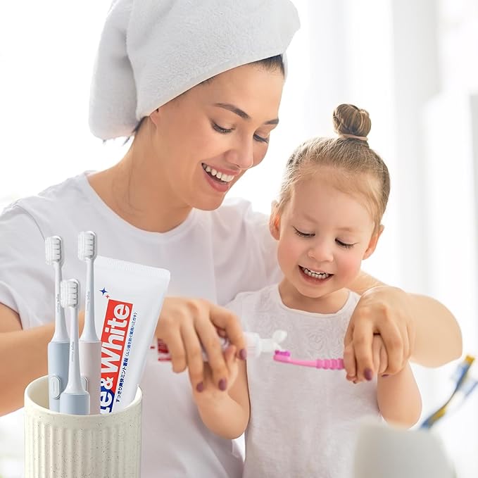 Toothbrush Holders for Bathrooms - 1 Cups Ceramic Toothbrush Toothpaste Holders, Beige Bathroom Tumbler Cups Reusable Toothbrush Mouthwash Cup, Bathroom Counter Organizer