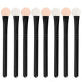 Eyeshadow Applicators Double Sided Sponge Makeup Brushes Reusable 8Pcs Round Foam Eye Shadow Applicator Sticks Brush Set Washable