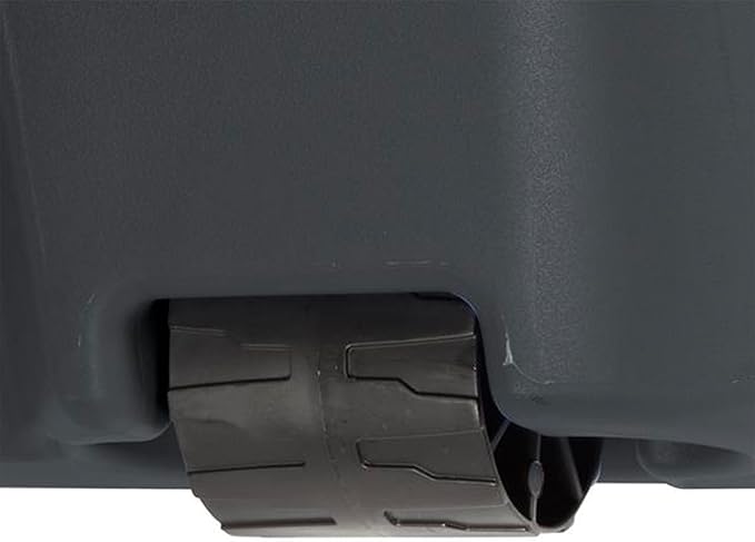 Sterilite 16 Pack 45 Gallon Wheeled Latch Tote, Stackable Plastic Storage Bin, Gray/Green