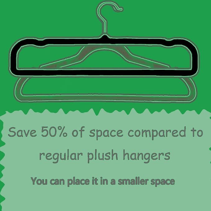 Velvet Hangers Non Slip - Thin Space Saving Clothes Hanger - 20 Pack Pants Hangers for Closet - Strong Durable Jean Perchas with 360 Degree Rotatable Silver Hook for Tank Top (Grey)