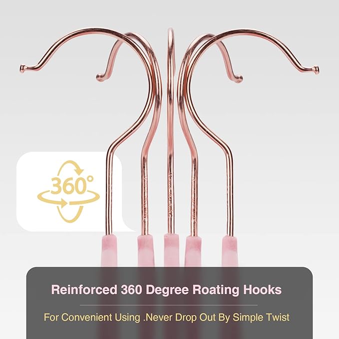 Anti-Slip Pink Velvet Hangers, 50 Pack, Non-Toxic, Durable, Space-Saving, Holds Up to 15 lbs