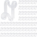Hanger Hooks Space Saving, 60PCS Clothes Hanger Connector Hooks Closet Space Savers for Hanging Clothes, Clear