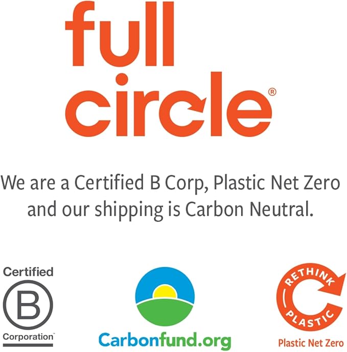 Full Circle Home Full Circle Loads of Fun Recycled Mesh Laundry Zipper, Set of 4 – Reusable Garment Washing Machines – Large Clothes Small Delicates/Lingerie Bags, White 4 Count