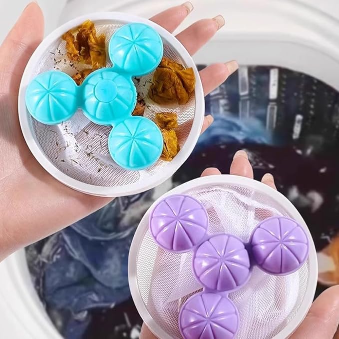 Floating Hair Filtering Mesh Removal, 2026 Upgrade Pet Hair Remover Laundry Reusable Lint Catcher for Washing Machine Hair Catcher Wool Device, Pet Hair (3, Mix)
