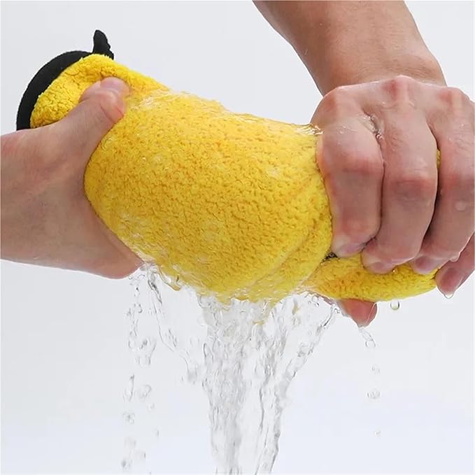 pureza 5/10 Pcs Super Absorbent Microfiber Cleaning Cloths for Car Washing and Auto Detailing(30x40cm,10pc)