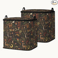 2pcs closet organizers and storage under bed,clothing blanket sweater sheet bedding comforter duvet quilt pillow toy storage bags with lids,dorm room essentials for containers 95L
