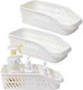 3 Pack Pantry Organizers and Storage with Wheels Pull Out Kitchen Cabinet Organizers and Storage Multi-purpose Rolling Organizer Bin for Food, Snack, Cleaning Supplies