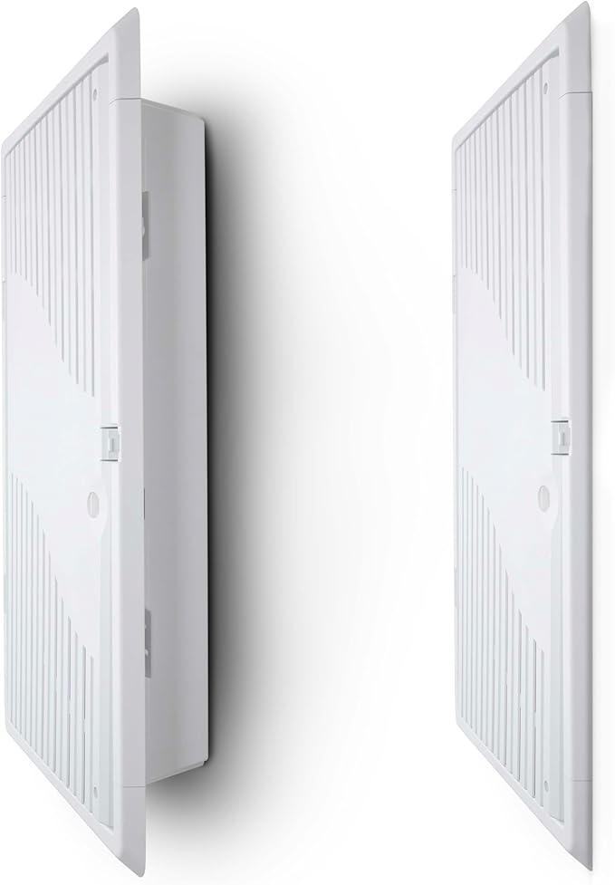 StarTech.com 28-Inch Wall-Mount Media Enclosure, Cable Management Box for Network Distribution, Structured Media Enclosure