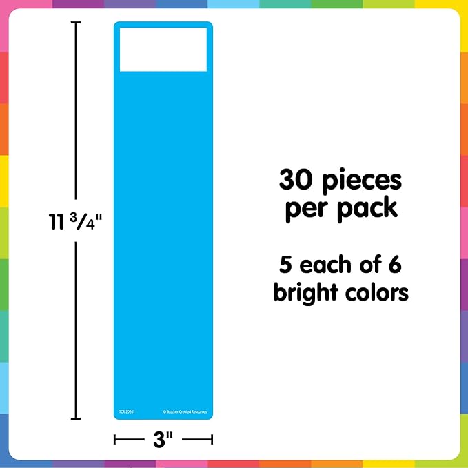 Teacher Created Resources Library Book Dividers (TCR20201)