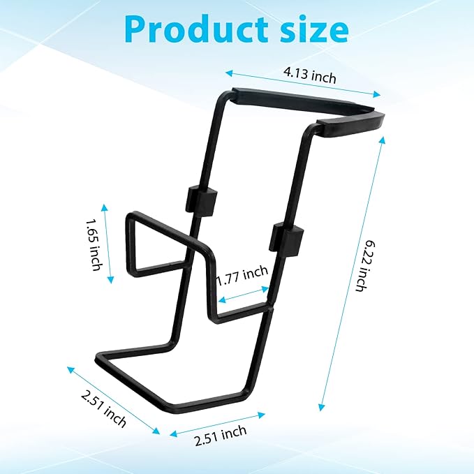 Sink Caddy Sink Sponge Holder - Faucet Rack Shower Tray - Kitchen and Bathroom Metal Organizer Hanging Fix Around Faucet