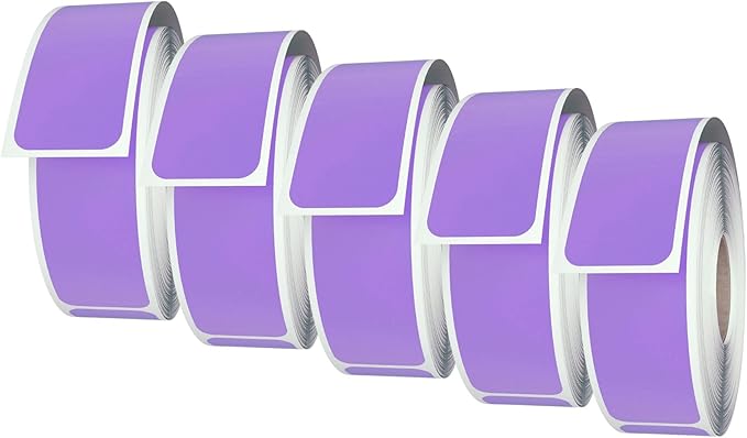 Royal Green Rectangular Color-Coding Labels 3x1-20 Sticker Rolls (75mm x 25mm) - 5000 Pack