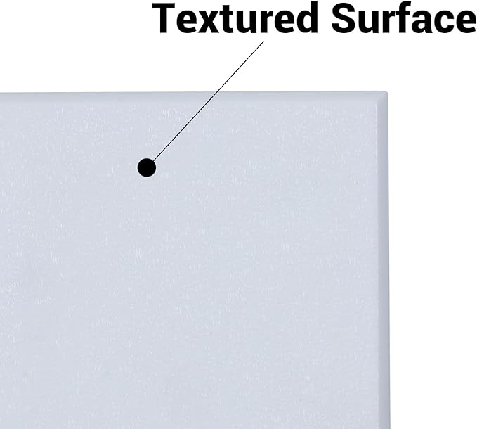 HOME MASTER HARDWARE Self Adhesive Wall Protector Square 4 inch, 10 Pack Door Handle Wall Shield Guard Door Stop, Rigid Vinyl Wall Protection Pad White