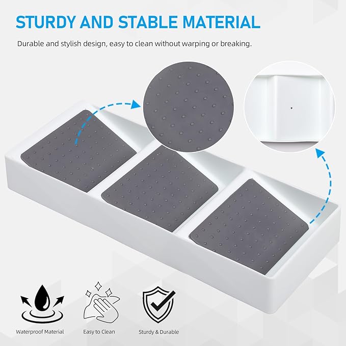Kitchen Drawer Organizer,2 Pack,Pantry Organizers and Storage,Spice Rack Organizer for Cabinet, Making up Organizer, Bottle Rack,Bottles Holder,Spice Bottle Organizer