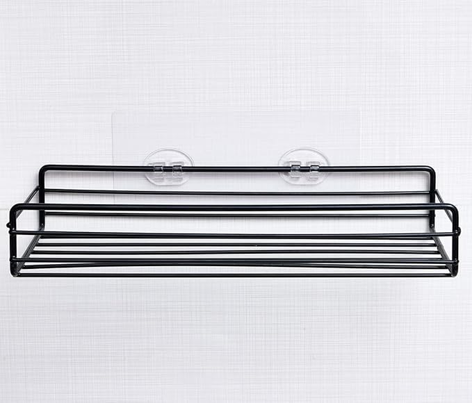 Murasakina 4pcs Shower Caddy Replacement Shelves Adhesive Strip Pad Organizer Sticker Bathroom Heavy Duty Strong Sticky Wall Nail Free Transparent