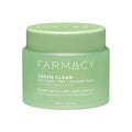 Farmacy Sensitive Skin Makeup Remover Cleansing Balm - Green Clean Waterproof Makeup Remover Balm + Oil Cleanser for Face - Melts Make Up + SPF - Hydrates + Softens Skin - Fragrance Free (200ml)