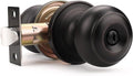 Probrico 1 Pack Privacy Keyless Doorknobs Interior Bathroom Door Lockset in Oil Rubbed Bronze