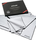 Libretto Microfiber Polish Cloth for Musical Instrument, 3 Sizes in 1 Pack, Guitar and Bass Cleaning Product, Gray, Lint-Free, Super Soft, Gift, for Piano, Violin, Ukulele, Trumpet, Saxophone, Laptop.