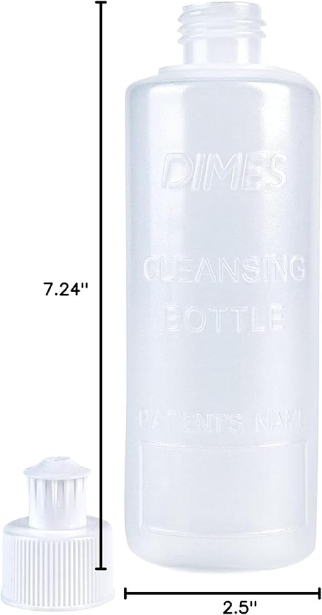 Dimes Peri Bottle Postpartum Essentials [3-Pack] – Portable Bidet Perineal Squirt Bottle for New Moms – Feminine hygiene Essential