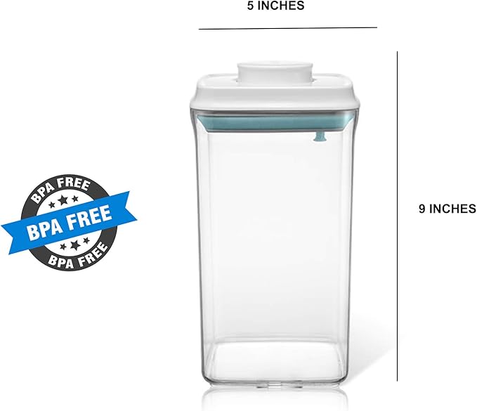Formula Dispenser Container with Scoop 2000ML / 2.0QT Milk Powder BPA-Free Airtight 900g Formula Storage Container with Lids, BPA-Free Airtight Food Storage Container