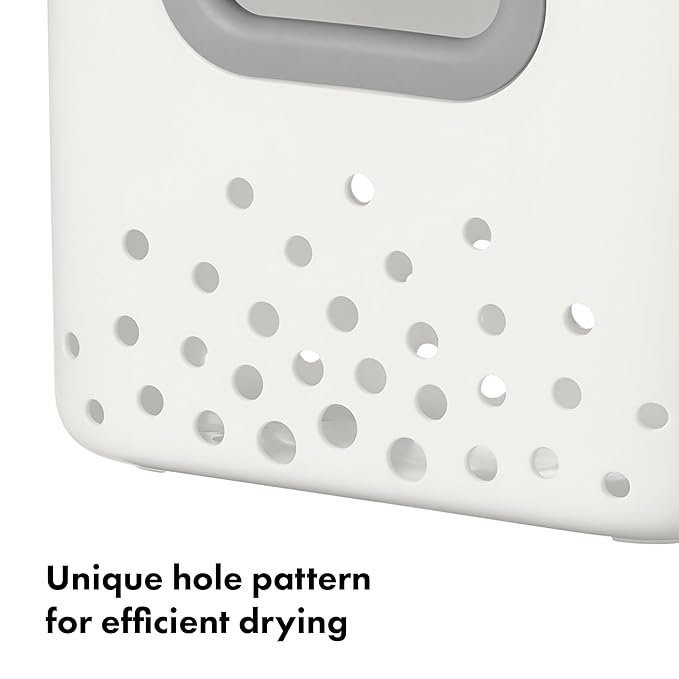 OXO Tot Stand Up Bath Toy Storage – Gray,(Pack of 2)