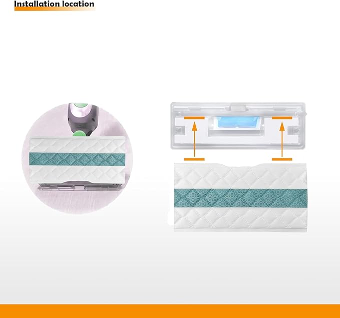 20PCS Detachable Mopping Pads Refills Compatible for Shark VACMOP Disposable Hard Floor Vacuum and Mop Pad Refills for Shark Vacmop Pro VM252 VM251 VM250 VM200 VC205 QM250 VM190 VM200P12 VMP30