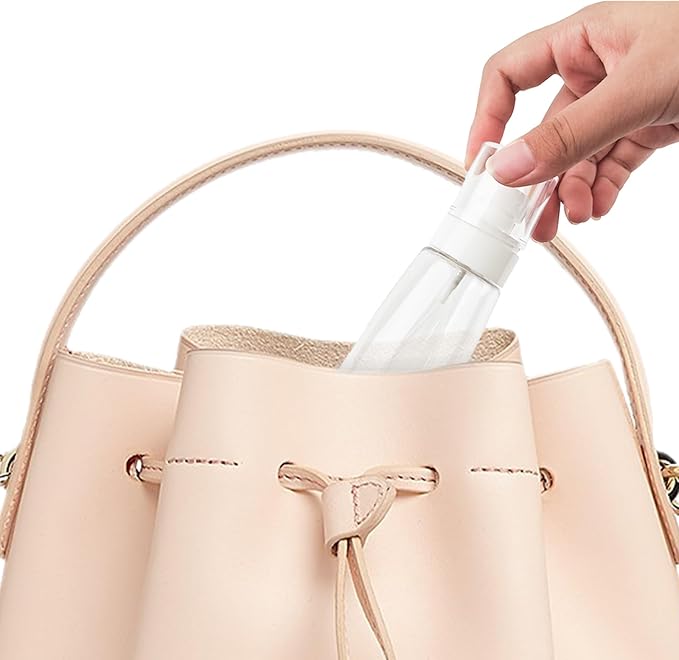 Travel Size Spray Bottle, 100ml Clear Plastic for Beauty Essentials, Leak-Proof Design for Home and Travel Use