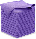 USANOOKS Premium 300GSM Microfiber Cleaning Cloth - 12.5"x12.5" High Performance - 1200 Washes, Ultra Absorbent Microfiber Towels for Cars Undercarriage, Rims & Engine Bay Cleaning - Microfiber Cloth