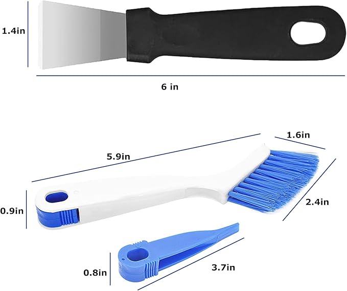 All-in-One Detail Cleaning Brush Kit – 12pc Crevice, Grout & Window Track Cleaning Set with 90° Angle Brushes, Brass/Steel/Nylon Options for Kitchen, Bathroom, Corners & Narrow Gaps