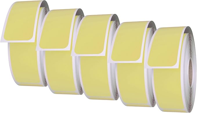 Royal Green Rectangular Color-Coding Labels 3x1-10 Sticker Rolls (75mm x 25mm) - 2500 Pack