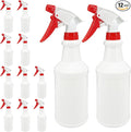 16 Oz Spray Bottle (12 Pack),Spray Bottles for Cleaning,Reusable Empty Refillable Solutions Plastic Bottle,Spray Bottle Bulk for Garden,Plants,Water,Kitchen and Commercial