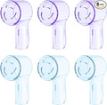 Toothbrush Covers Caps Compatible with Oral B Replacement Heads,Fits for iO Series Ultimate White,Ultimate Clean and Gentle Care Toothbrush Heads Protector,Travel Must Haves(6pcs)