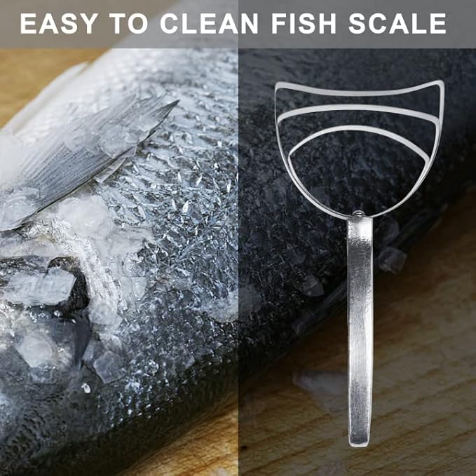 Professional Square Stainless Steel Bone Dust Scraper- Catering Kitchenware Square Bone Dust Remover (1 pack)
