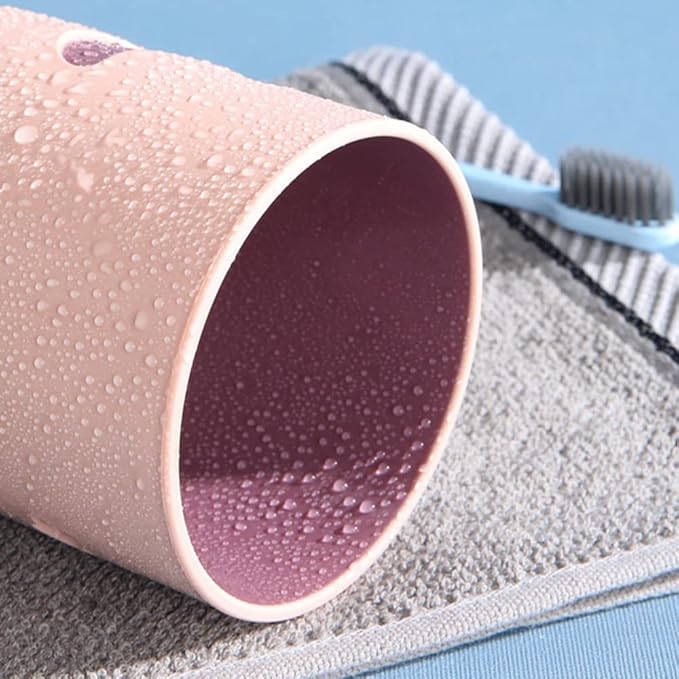 Moon&Stars Couple Toothbrush Cup 2Pcs,13.5ozTwo-Color Thickened Drinking Mug,Exquisite Toothbrush Holder (Moon&Stars)