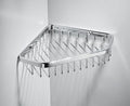SANLIV Corner Shower Caddy Basket,Shampoo Holder for Shower Wall,Inside Shower Shelf Bathroom Organizer,Solid Brass Material in Polished Chrome