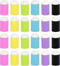 32 Pcs Reusable Finger Sponge Daubers,Washable Sponge Paint Brushes for DIYPainting Art,Card Making，Stenciling Painting Chalk Ink(6 Color)